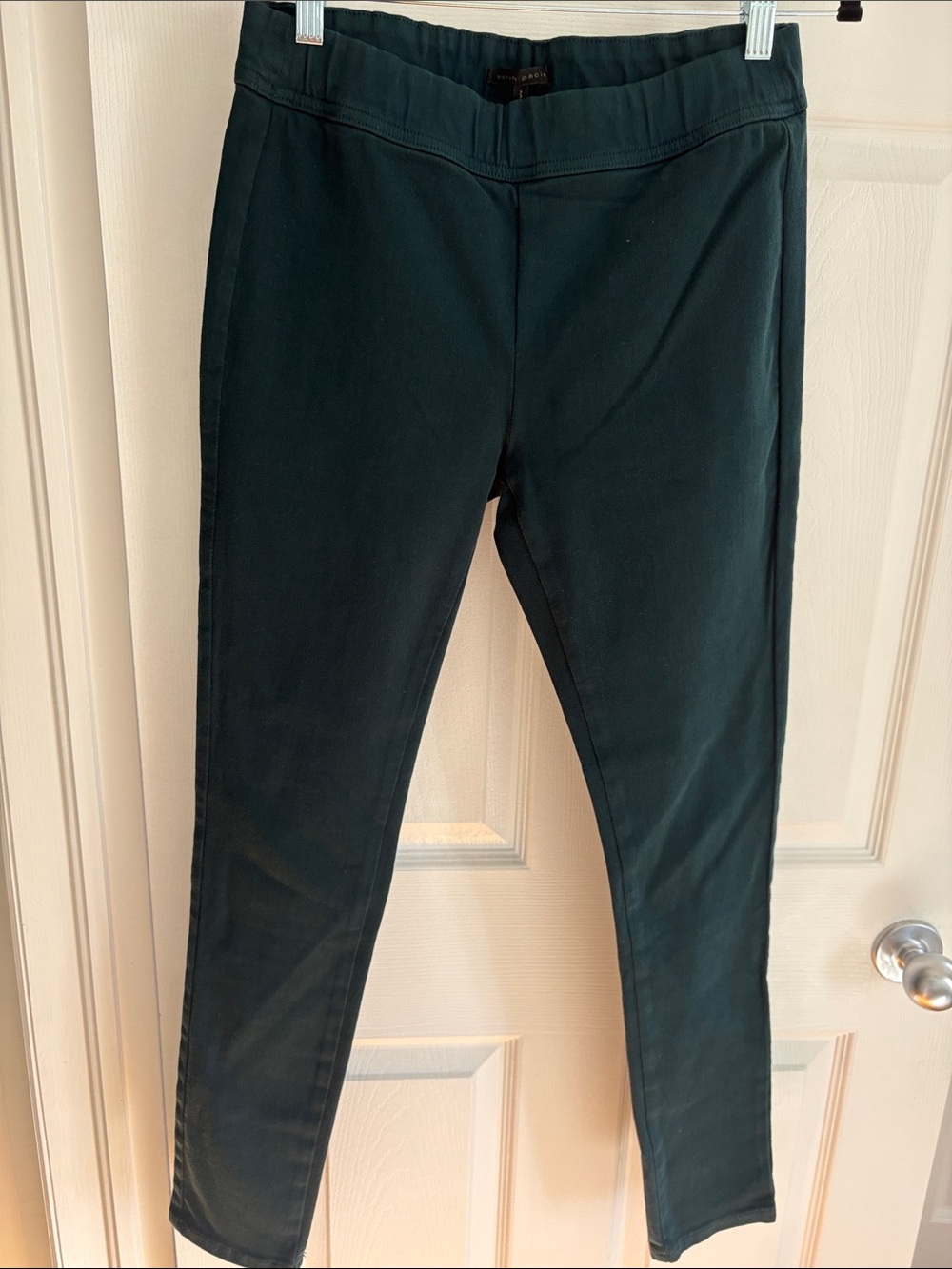 Sarah Pacini Deep Teal Skinny Jeans